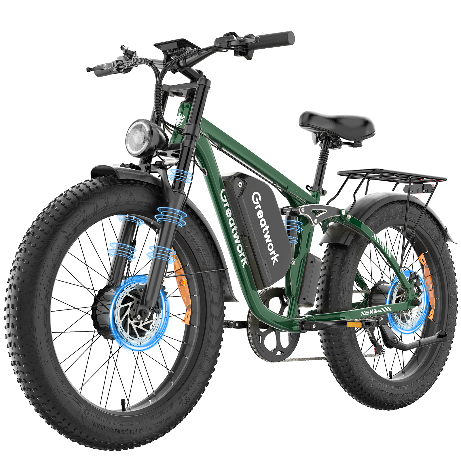 Greatwork M8 Pro Dual Motor E-Bike