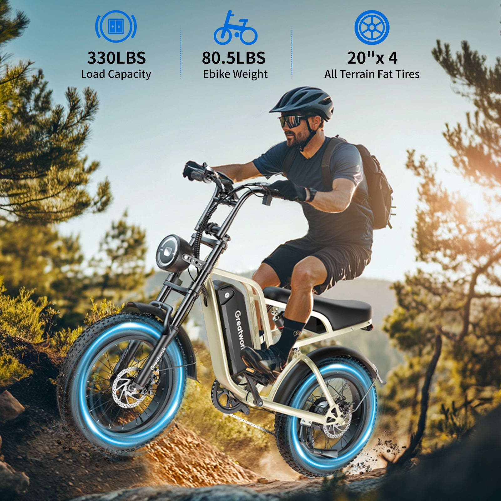 Greatwork R8 Moped Style E-Bike