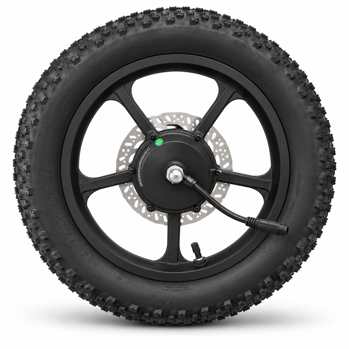 Replacement Rear Wheel with Hub Motor for Greatwork K7 / K7 Pro Electric Scooter