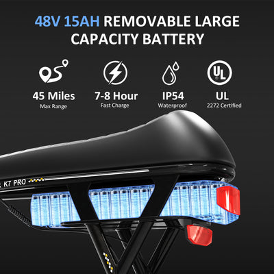 48V 10Ah/15Ah Replacement Battery for Greatwork K7 /K7 Pro E-Scooter