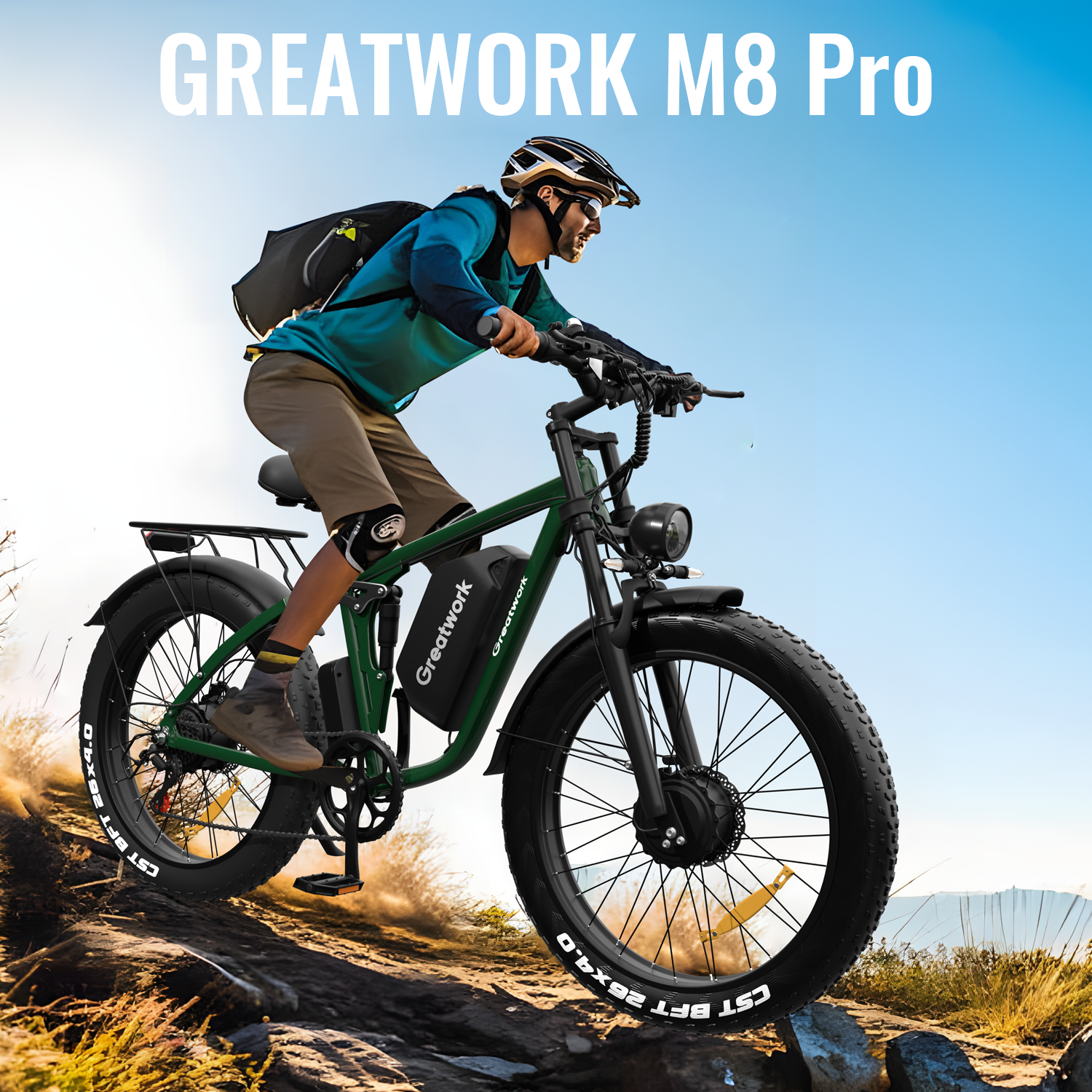 Greatwork M8 Pro Dual Motor E-Bike